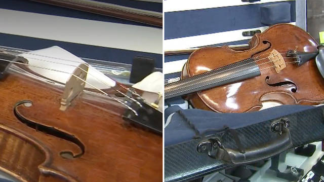 Stolen Gagliano violin