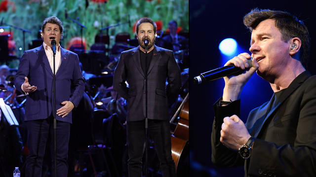 Michael Ball, Alfie Boe and Rick Astley