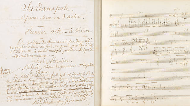 Liszt's lost opera, Sardanapalo