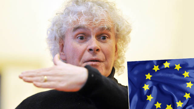 Simon Rattle and other musicians warn against Brexit