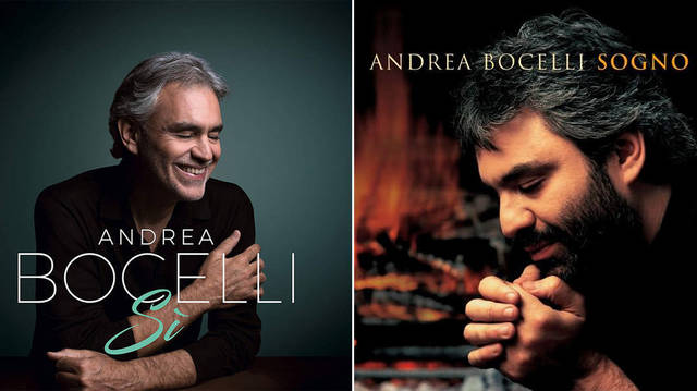 Andrea Bocelli albums