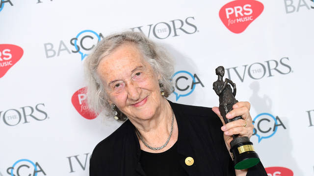 Thea Musgrave at The Ivor Novello Awards