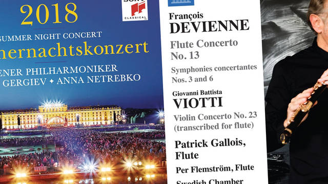 New releases: Summer Night Concert 2018, Patrick Gallois - Francois Devienne Flute Concerto No.13