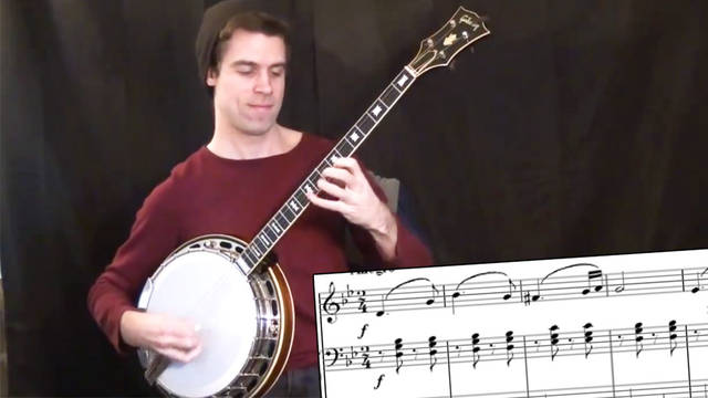 Brahms on banjo