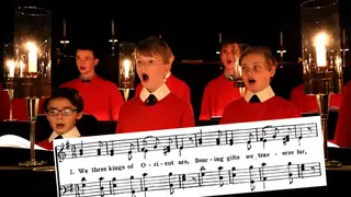 The Choir of King’s College, Cambridge performs at A Festival of Nine Lessons and Carols