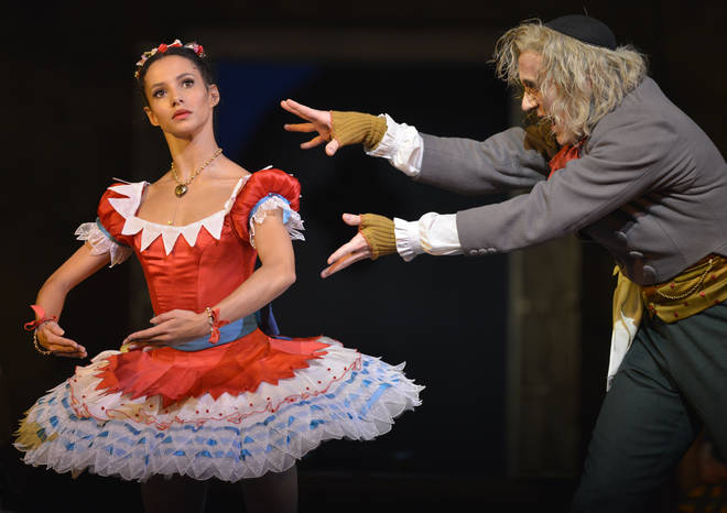 Francesca Hayward dances as Coppélia at the Royal Opera House