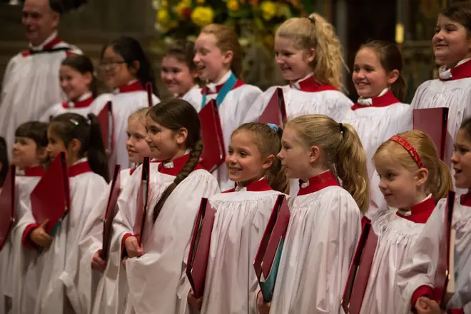 Gloucester Cathedral -  First female choristers at Evensong