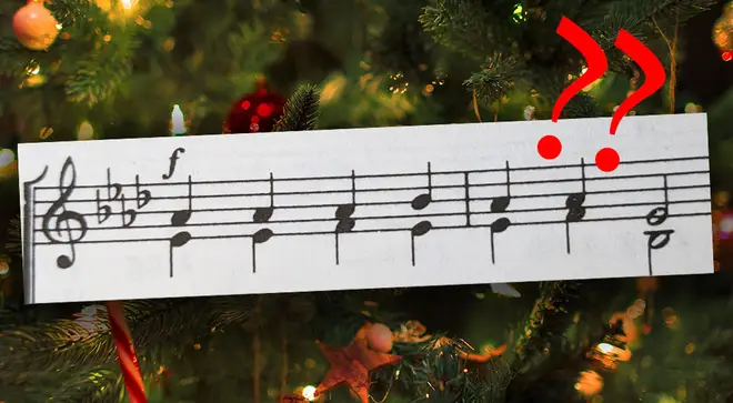 Can you identify the Christmas carol from the opening phrase?