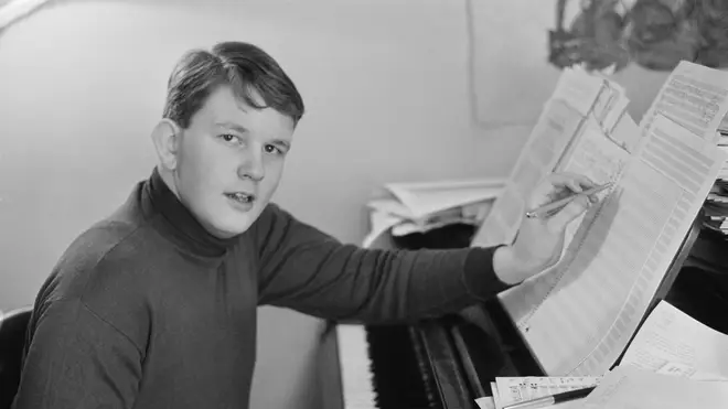 Oliver Knussen as a young boy