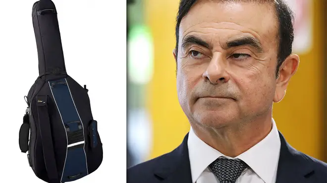 Carlos Ghosn accused of fleeing Japan in double bass case