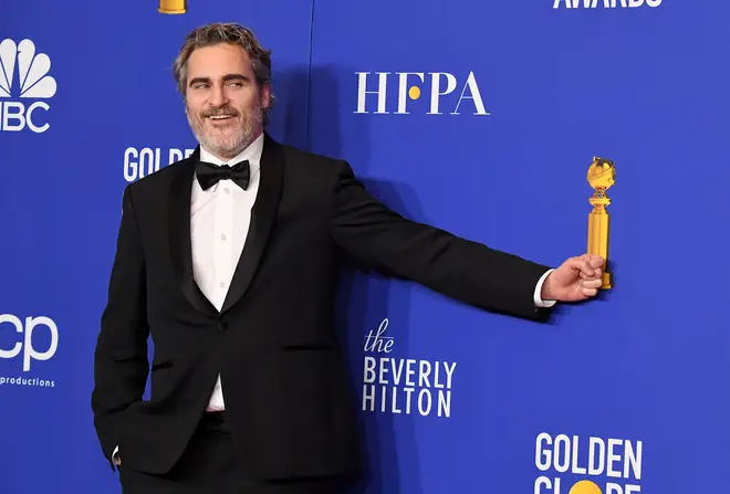 Joaquin Phoenix wins a Golden Globe for Best Actor