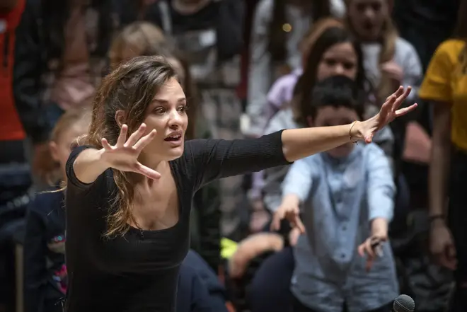 Nicola Benedetti performs at the Benedetti Sessions