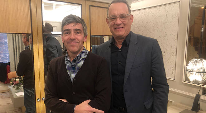 Classic FM’s Andrew Collins meets Hollywood legend Tom Hanks