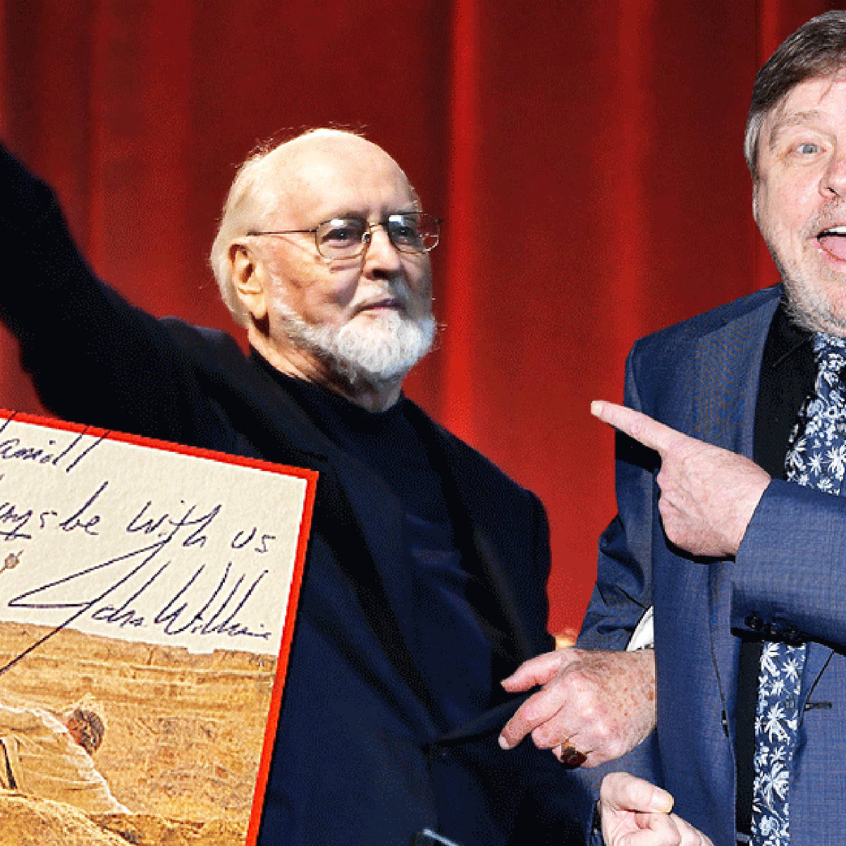 Mark Hamill reunited with missing Star Wars soundtrack signed by John  Williams,... - Classic FM