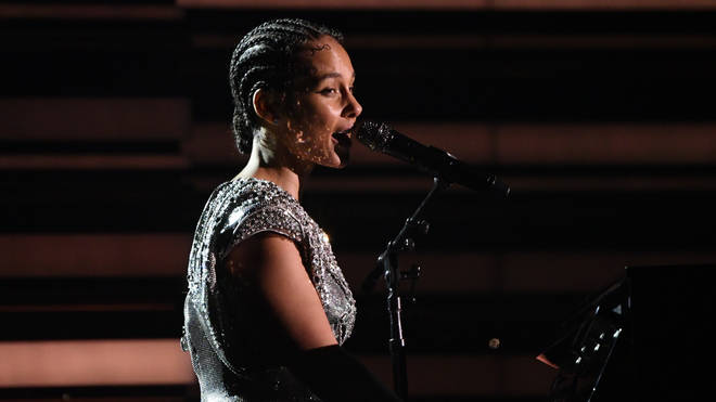Alicia Keys performs during the 62nd annual GRAMMY Award