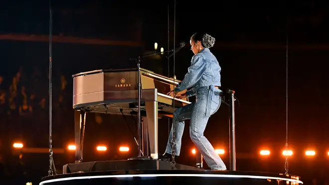 Alicia Keys played a Yamaha at the 2020 Grammys