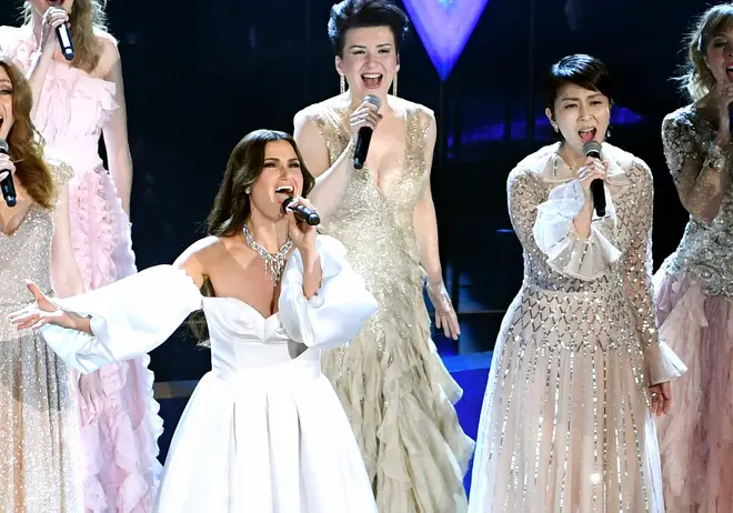 Idina Menzel performs at the 92nd Annual Academy Awards Oscars 2020