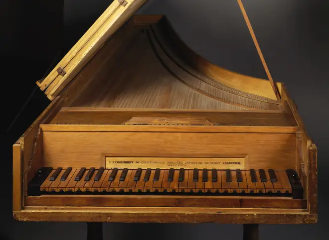 A piano made by Bartolomeo Cristofori