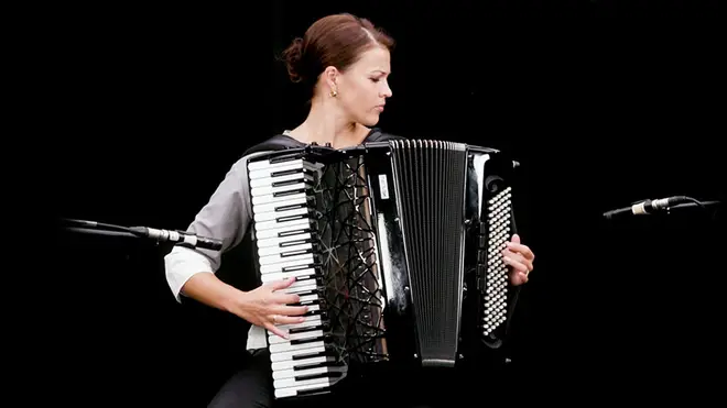 Ksenija Sidorova plays the classical accordion