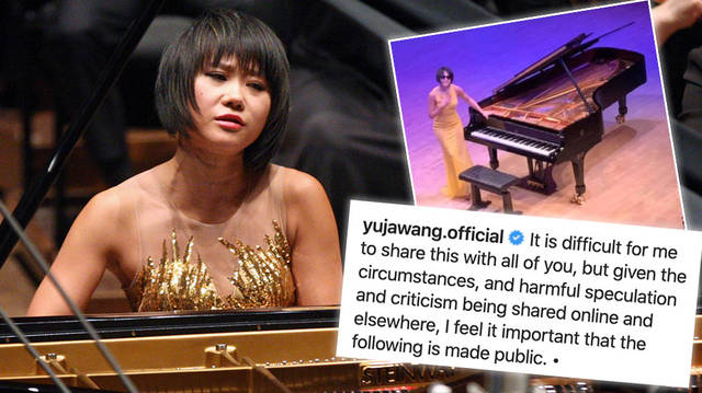 Pianist Yuja Wang issues emotional reply after critics shame her for wearing glasses on stage