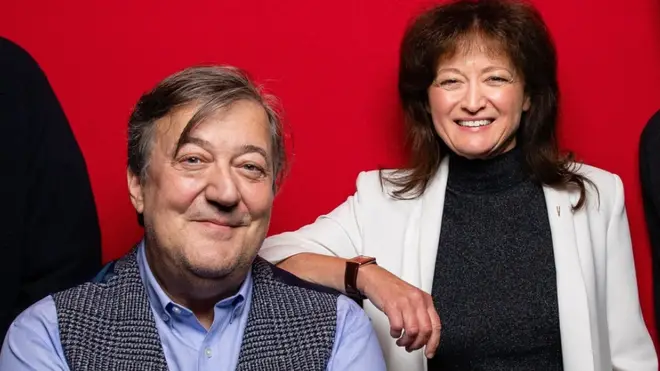 Stephen Fry and Debbie Wiseman OBE