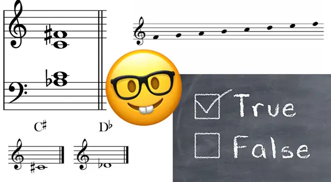 Music theory ‘True or False’ quiz