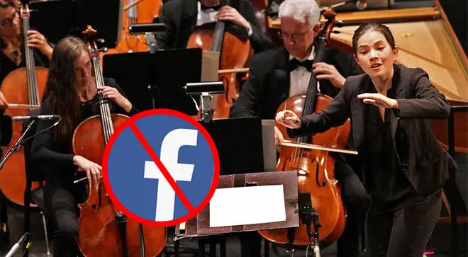 Facebook bans Dallas Opera from using promotional photo of woman conductor