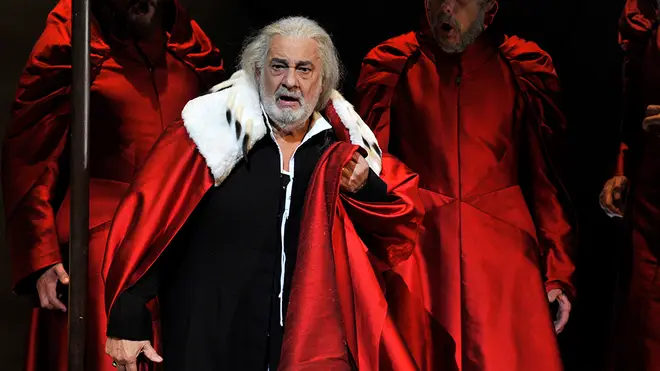 Plácido Domingo in the Royal Opera's production of Verdi's I Due Foscari