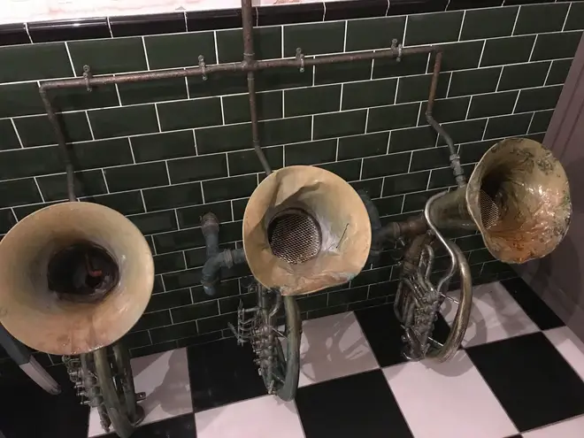 Brass urinals