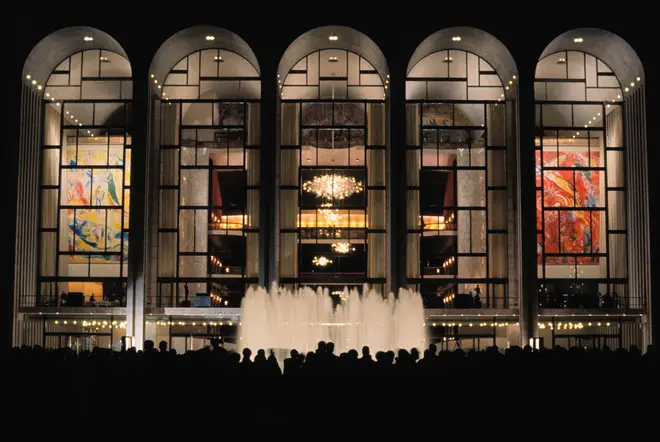New York’s Metropolitan Opera House is closed.