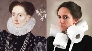 People are recreating famous paintings at home during coronavirus quarantine