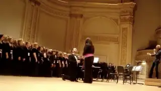 Proposal at an Eric Whitacre concert