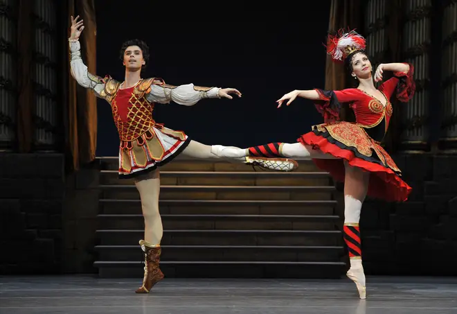 The Royal Ballet performs The Flames of Paris at The Royal Opera House, London