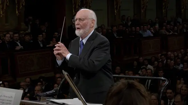John Williams conducts the Imperial March