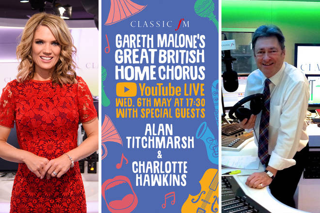 Join Alan Titchmarsh and Charlotte Hawkins for Gareth Malone’s Great British Home Chorus