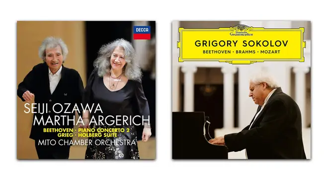 Beethoven: Piano Concerto No. 2 – Ozawa and Argerich; Beethoven, Brahms & Mozart – Grigory Sokolov