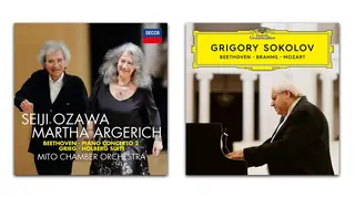 Beethoven: Piano Concerto No. 2 – Ozawa and Argerich; Beethoven, Brahms & Mozart – Grigory Sokolov