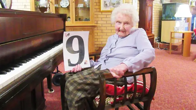 A 98-year-old woman is raising money for the NHS by playing the piano every day for 100 days