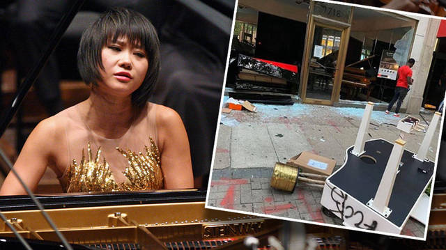 Yuja Wang responds to piano store image
