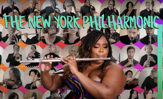 Lizzo plays flute with NY Philharmonic for virtual 2020 graduation ceremony