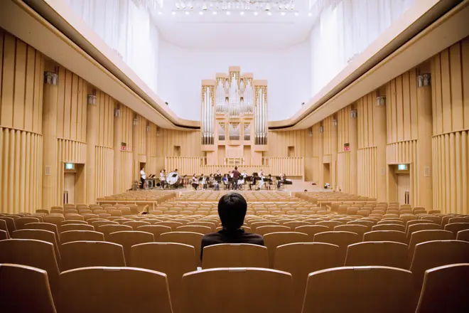 Empty concert hall