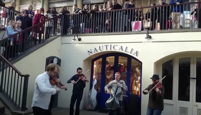 Vivaldi busking