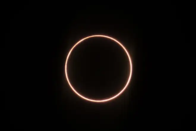A rare annular solar eclipse coincided with this year's summer solstice