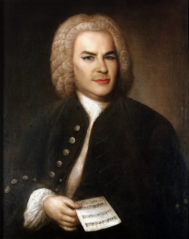 Bach with makeup