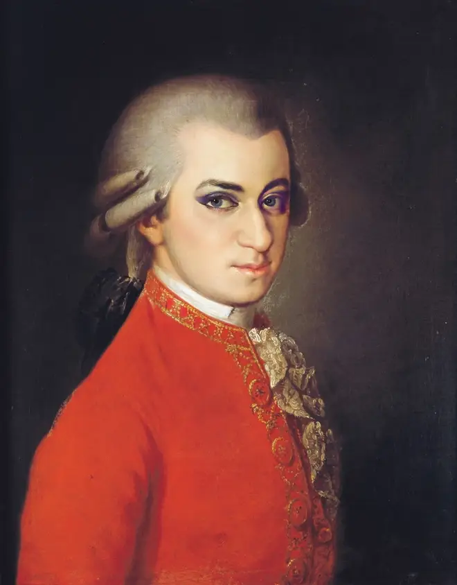 Mozart with makeup