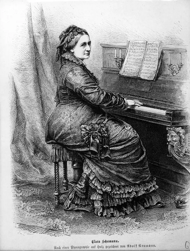 Clara Schumann piano