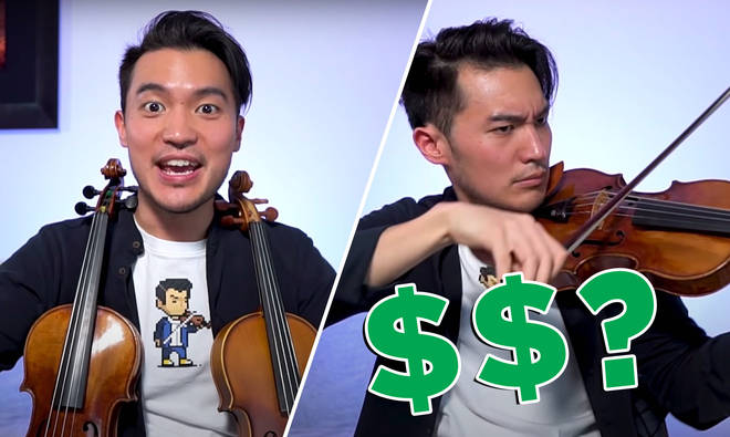 Watch violin virtuoso Ray Chen compares $69 model with a $10m Strad in video