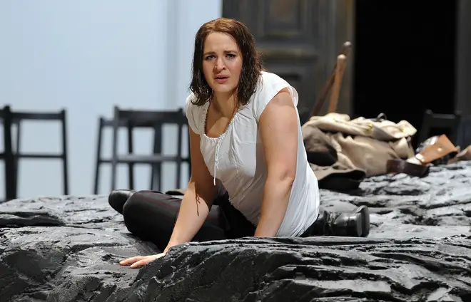 Lise Davidsen in the Royal Opera's Fidelio