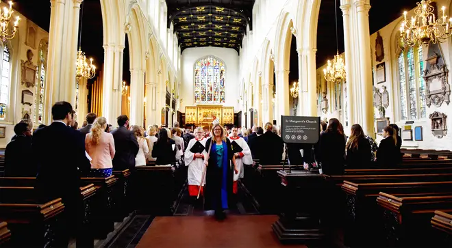 St. Margaret’s Church and choir, London