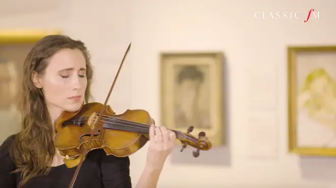 Jennifer Pike performs at the National Portrait Gallery for exclusive sessions